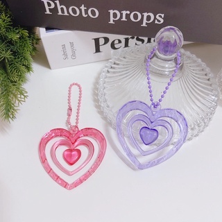 พวงกุญแจหัวใจ heart key ring 💗 พร้อมส่ง