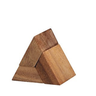 ของเล่นไม้ ปิระมิด 3 ชิ้น (Wooden Pyramid Puzzle 3 Pcs)