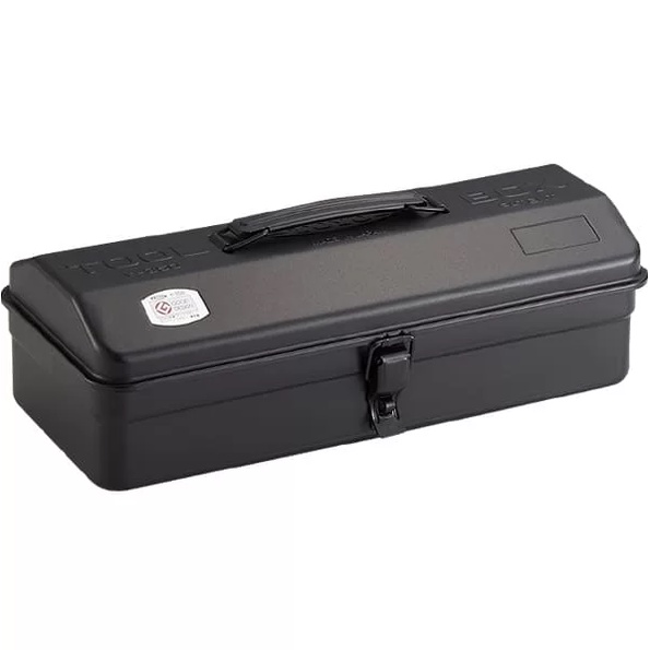 TOYO STEEL Y-350 Black (Y-350-BLACK) / กล่องเก็บอุปกรณ์อเนกประสงค์มีหูหิ้ว รุ่น Y-350 สีดำ แบรนด์ TO