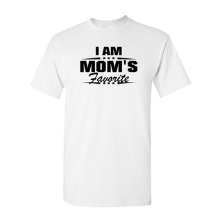 เสื้อสีขาว - การออกแบบแปลกใหม่ Tees Im Moms ที่ชื่นชอบ T ผู้ชายสวมใส่สบายด้านบน