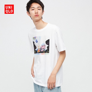 Uniqlo UT เสื้อยืดแขนสั้น พิมพ์ลายแอนิเมชั่น Pixar สําหรับผู้ชาย และผู้หญิง 451866