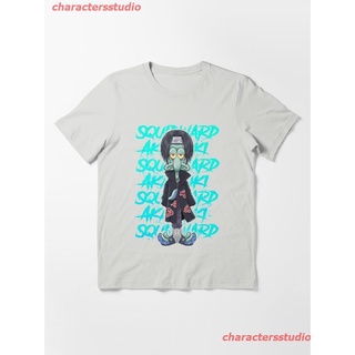 2022 Uciha Squidword Essential T-Shirt เสื้อยืดพิมพ์ลายการ์ตูนมังงะ ดผ้าเด้ง คอกลม cotton ความนิยม sale Unisex