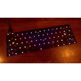 [มีแบบมีลูกศร] [HotSwap] DZ60RGB ANSI / ARROW Hotswap PCB เลย์เอาท์มาตรฐาน(shiftซ้าย2.25u)มีFoam PCB และ Foam Case