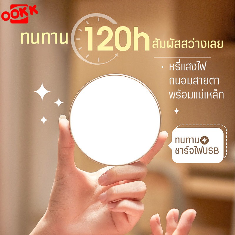 Light bulb หลอดไฟ 0.3w หลอดไฟติดผนัง ไฟติดผนัง โคมไฟปรับได้3สี โคมไฟ ไฟหัวเตียง หลอดไฟห้องนอน ไฟติดตู้เสื้อผ้า