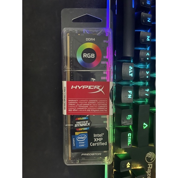 Ram ddr4 hyperx predator rgb 8gb bus3200