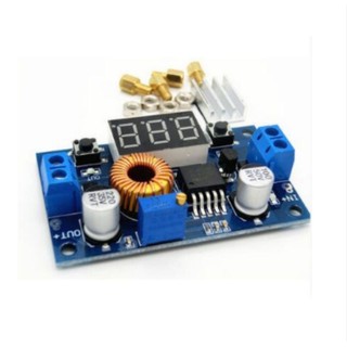 XL4015 5A High power 75W DC-DC adjustable step-down module+LED Voltmeter Power supply module