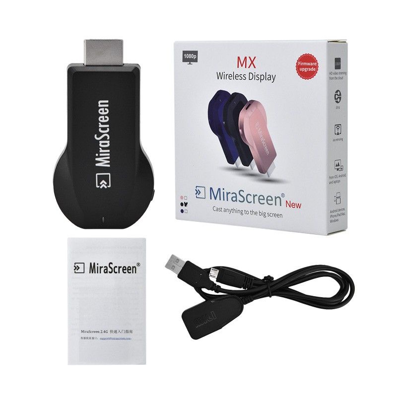 HD1080P MiraScreen Miracast TV DLNA Airplay WiFi Display Receiver Dongle HDMI