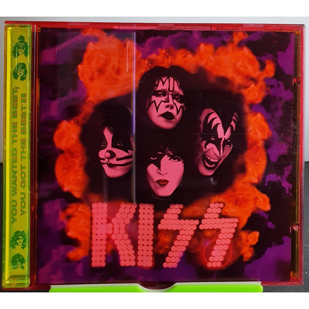 CD ซีดีเพลง KISS - YOU WANYED THE BEST,YOU GOT THE BEST MAED IN GERMANNY