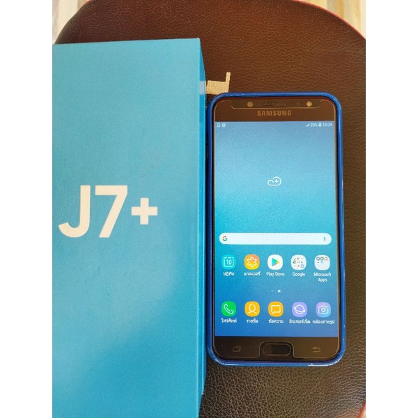 samsung J7+ (J7 plus) มือสอง อุปกรณ์ครบ