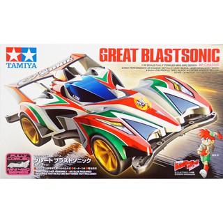 รถราง Mini 4WD Tamiya 1/32 TA19446 GREAT BLASTSONIC (AR)