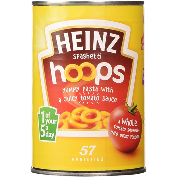 Heinz Spaghetti Hoops In Tomato Sauce 400g Shopee Thailand