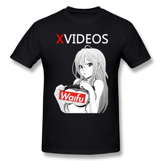 Anime Waifu Girl เสื้อ Xvideos T สำหรับผู้ชาย High-Q เสื้อโปโล Pornhub Tee Porn Hub