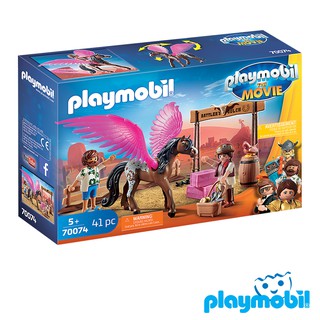 Playmobil 70074 PLAYMOBIL:THE MOVIE Marla and Del with Flying Horse แอ็คชั่นฟิกเกอร์  เดอะมูฟวี่ มาร์ลา และม้าเพกาซัส