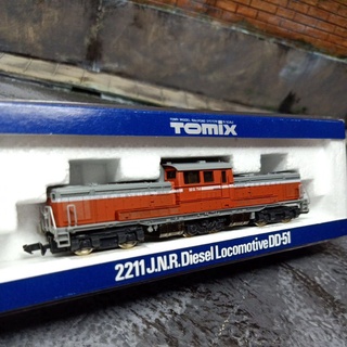 โมเดลรถไฟ DD51 n scale มือสอง