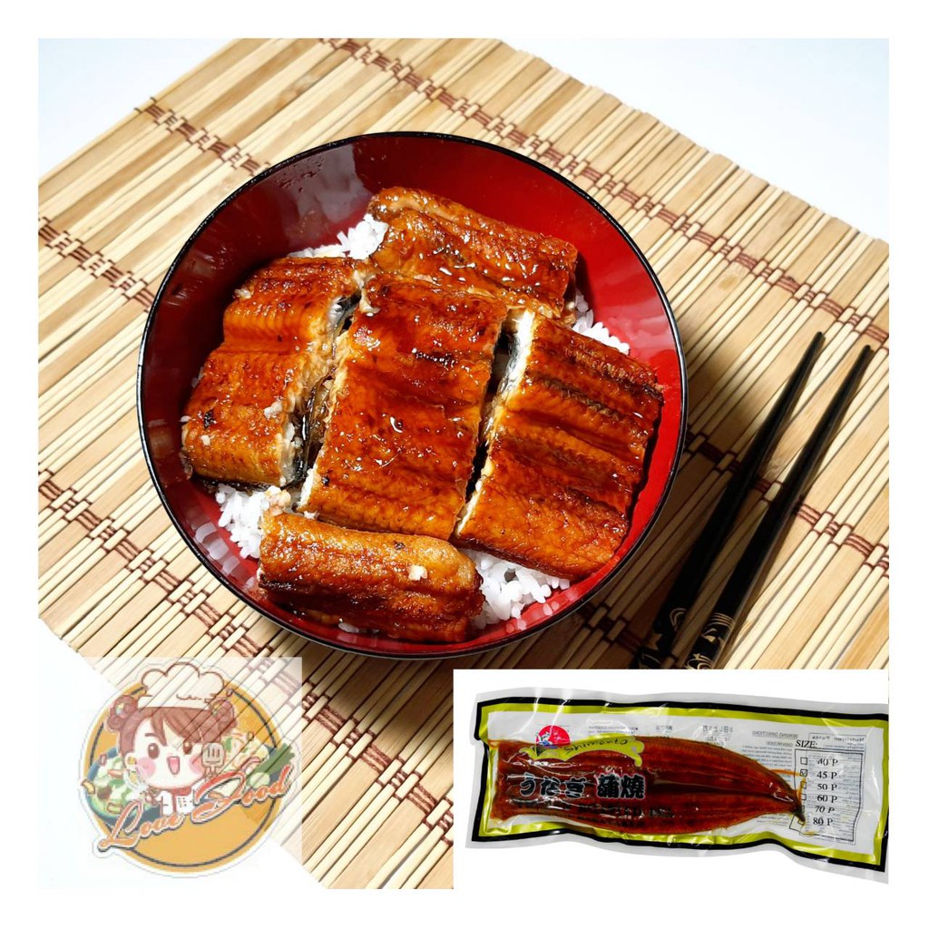 Unagi Kabayaki อุนางิ ปลาไหลญี่ปุ่นย่างซีอิ๋ว ขนาด 45P ( 215-250 G )