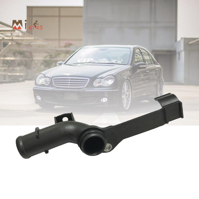 ท่อน้ําหล่อเย็นเครื่องยนต์ พลาสติก สีดํา สําหรับ Mercedes Benz C230 W203 M271 A 2712001352