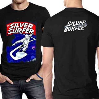 เสื้อยืด 2 ด้าน สีเงิน Surfer TshIrt Unisex