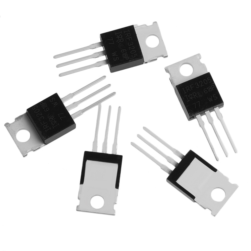 Charmantcc 5 ชิ้น IRF3205 Power ทรานซิสเตอร์ Field Effector IRF3205PBF TO-220 MOSFET หลอดใหม่