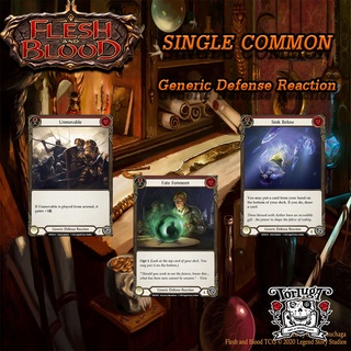 Generic Defense Reaction | Common | Flesh and Blood TCG Single การ์ดสะสมที่ขาดไม่ได้