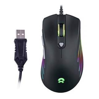 Oker Mouse RGB เมาส์ไฟเรืองแสงหัวเสียบ USB รุ่น G62 เมาส์ 7 ปุ่ม