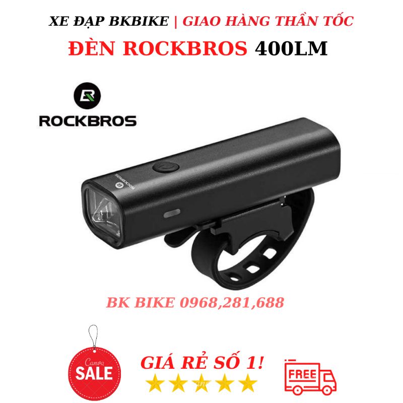 ไฟจักรยาน Rockbros 400LM | Rhl400