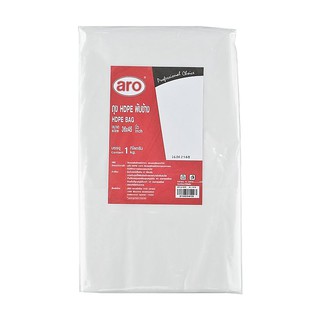 ถุง HDPE 36 x 45 นิ้ว แพ็ค 1 กิโลกรัม Aero 36 x 45 inch HDPE bag, 1 kilogram pack