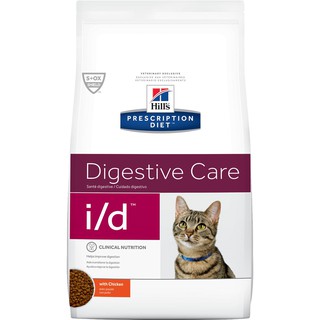 Hills Prescription Cat i/d Digestive อาหารเม็ด 1.81 KG อาหารแมว สูตรไก่ Chicken  แมว ดูแลระบบย่อยอาหาร   (1 Unit)