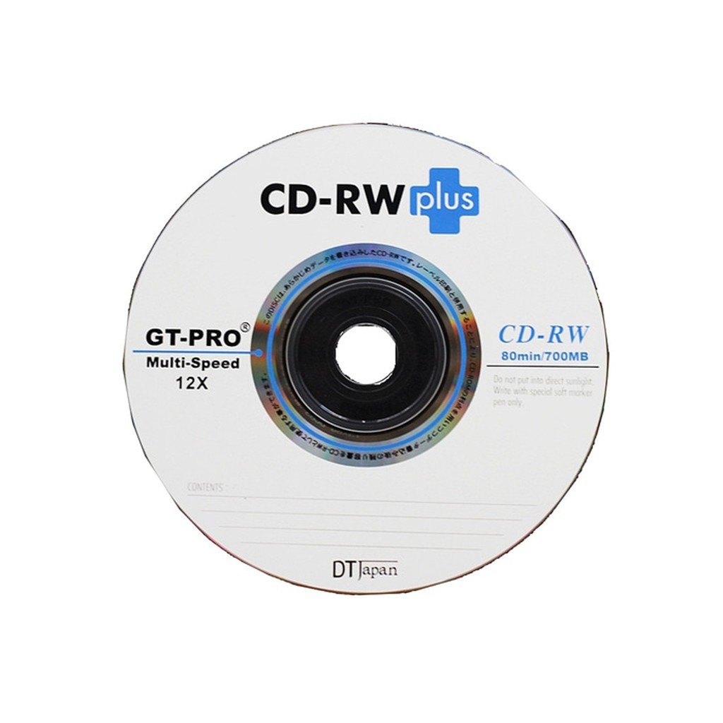 Compact Disc (CD) GT PRO CD-RW