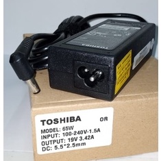 Toshiba C800 C800D C840 C840D C850 19V 3.42A อะแดปเตอร์ชาร์จแล็ปท็อป ORIGINAL ฟรีสายไฟ