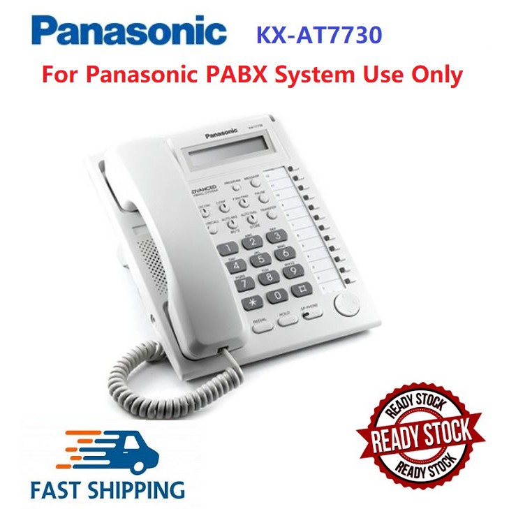 Panasonic ลําโพงอนาล็อก KX-AT7730 KX-T7730 KX-T7730X [ระบบ PABX พานาโซนิคเท่านั้น]