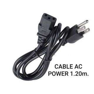 [ ใส่ OFFI198 ลด15%] CABLE (สายไฟเอซี) สายไฟ Power คอมพิวเตอร์ (สาย AC Power) ยาว 1.2 เมตร