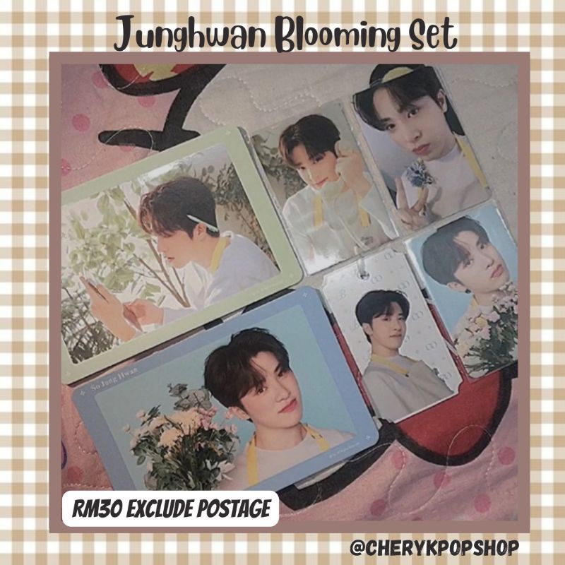 [OFFICIAL] ชุดโฟโต้การ์ด Junghwan Treasure Blooming Merch