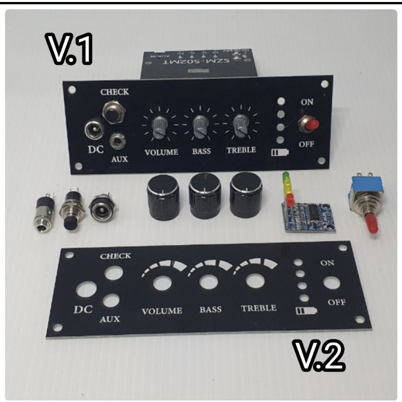 เพลทแอมป์ 502mt 502t 1002t อุปกรณ์ครบ