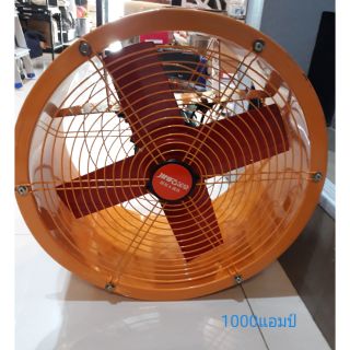 พัดลมระบายอากาศ พัดลมท่อ รุ่นตะแกรงหน้าหลัง  680W