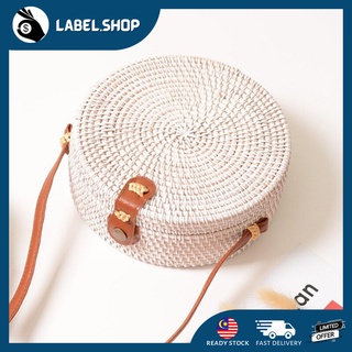 [LAJU Shipping] กระเป๋าหวาย แฮนด์เมด 100% สําหรับผู้หญิง