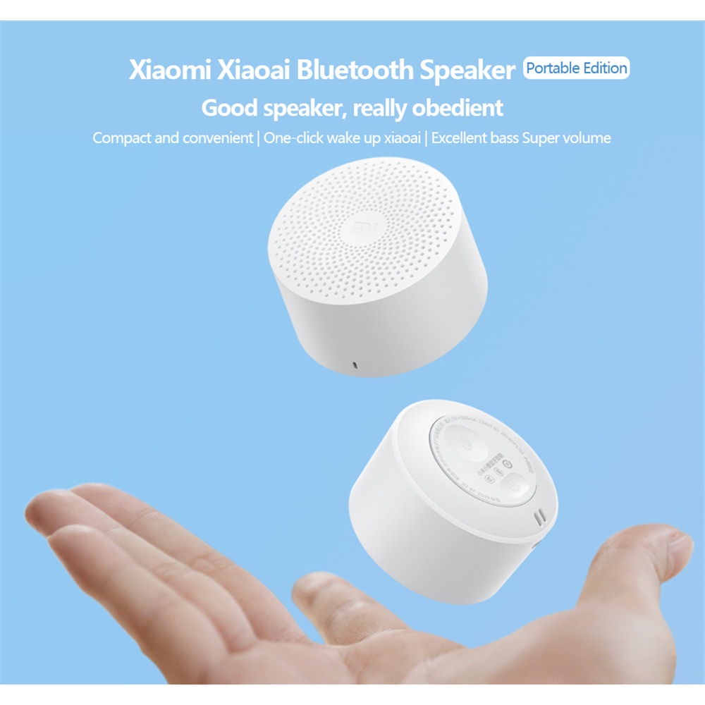 Original Xiaomi Mijia Portable Wireless Bluetooth Speaker Xiao AI Smart ...