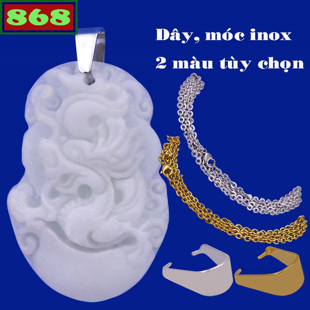 VINCTTRO10 C/T สร้อยคอโซ่สแตนเลสอายุมังกร