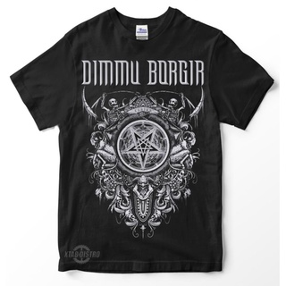 Dimmu borgir Eonian Premium เสื้อยืดลําลอง แขนสั้น คอกลม พิมพ์ลาย Behemoth สีดํา สําหรับผู้ชาย