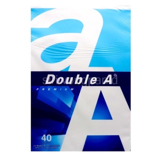 Double A 80 แกรม 40 แผ่น กระดาษถ่ายเอกสาร