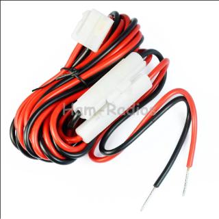 สายเคเบิลพาวเวอร์ 12V DC 3 เมตร สําหรับวิทยุมือถือ Kenwood TM-261A TM-271 TM-471 TM-742A Yaesu FT-7800R 8800R