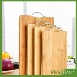 เขียงไม้ไผ่ เขียงครัว  มีหลายขนาด พร้อมจัดส่ง เขียงไม้เนื้อแข็ง Bamboo cutting board