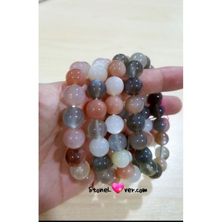 Moonstone#สร้อยข้อมือหิน #มูนสโตน