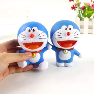 โมเดลฟิกเกอร์ Kawaii Doraemon PVC ขนาด 10 ซม. 2 สไตล์ ของเล่นสําหรับเด็ก เก็บสะสม ของขวัญวันเกิด