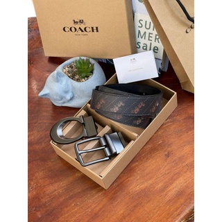 🎊💖🌇🚜@1,160.-📍(ลดพิเศษ 5 %) 💯 🛒🛒Big Discount 2022🛒🛒Coach belt Value pack Box set