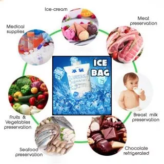เจลเก็บความเย็น เกรดA อย่างหนา น้ำแข็งเทียม เจลเย็น Ice Pack เก็บรักษาอุณภูมิ ใช้ซ้ำได้ แช่น้ำนม