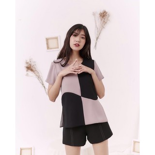 Parachute🌷 FOCUS set (เสื้อ+กางเกง) size S (ราคา shop 1,290+1,290)