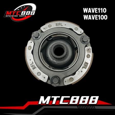 คลัชก้อน รุ่น WAVE100เก่า WAVE100S KFL คลัขแรงเหวี่ยง คลัท3ก้อน คลัช เวฟ110i เวฟเก่า ผ้าคลัทช์