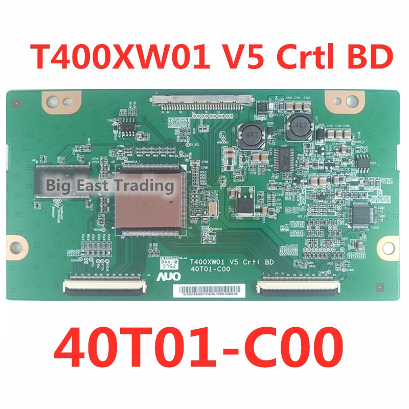 40T01-C00  Tcon Board T400Xw01 V5 Ctrl Bd 40 T01 - C00 Tv T - Con Logic Board 40 A 350 C 1 ชิ้น