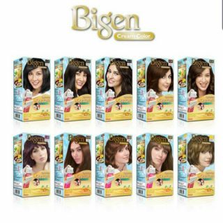 🐵 10สี ใช้ง่าย ไม่ต้องผสม Bigen Quick n Easy One Push บีเง็น ควิก&amp;อีซี่ วันพุช