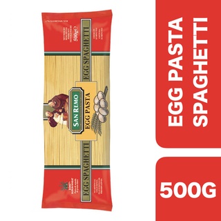 San Remo Egg Pasta Spaghetti 500g ++ ซานรีโม เส้นพาสต้าไข่ 500 กรัม